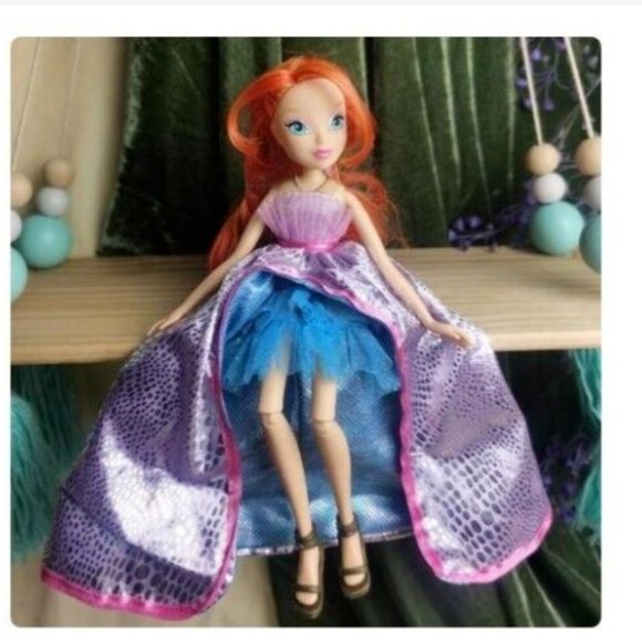 BLOOM Princess Magic WINX CLUB TV series 7 WITTY TOYS VINTAGE RARE without box - Picture 4 of 5